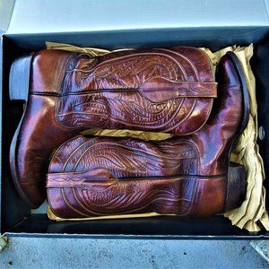 Vintage Lucchese Cowboy boots